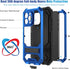 JGY iPhone 14 Pro Max IP68 Waterproof Case iPhone 14 Pro Max Military Metal Stand Case with Screen Protector Slim Full Cover Rugged Durable Shockp...