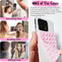 1 Pack Silicone Suction Cup Phone Case Mount Double Sided, Hands-Free Strong Grip Silicon Phone Holder for Selfies and Videos, Non Slip Phone Acce...