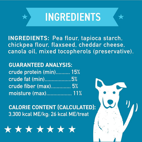 Cloud Star Corp, Wag More Bark Less Oven-Baked Grain Free Smooth Aged Cheddar Dog Biscuits...