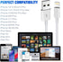 iPhone Charger 3Pack Apple MFi Certified, Lightning Cable 6FT Compatible with iPhone 12 Mini Pro Max SE 11 Xs Max XR X 8 7 6 Plus 5S iPad Pro Airp...