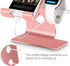 2 in 1 Charger Stand Compatible with Apple Watch Series Ultra2/Ultra/10/9/8/7/6/5/4/3/2/1/SE (38mm/40mm/41mm/42mm/44mm/45mm/46mm/49mm) and Compati...
