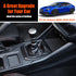 Gear Shift Frame Cover Trim ABS Control Gear Box Shift Knob Panel Frame Cover Sticker Compatible with Subaru WRX 2022 2023 (Matte Black)...