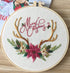 Embroidery Kit Antler and Flowers Christmas Ornaments Awesocrafts Full Range of Embroidery Starter Kits for Beginners Adults Kids DIY Handmade Eas...