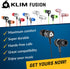 KLIM Fusion Earbuds with Microphone + Long-Lasting Wired Ear Buds + 5 Years Warranty - Innovative: in-Ear with Memory Foam + Earphones with Mic an...