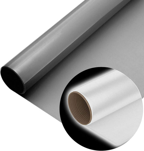 Firefly Craft Reflective Heat Transfer Vinyl (Silver) — HTV Vinyl for Plotter Printer and Die-Cut Machine — Iron On or Heat Press Vinyl for Shirts...