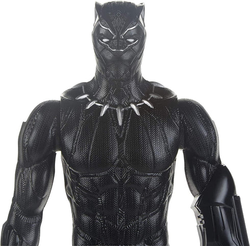TheAvengers Titan Hero Series Black Panther 12'' Action Figure from Movie Endgame...
