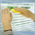 Bencailor 3 Pairs Microfiber Dusting Gloves Dusting Cleaning Gloves Lengthen Plants Thicken Cleaning Gloves Mitt for Blind (Dark Blue,Gray,Khaki)...