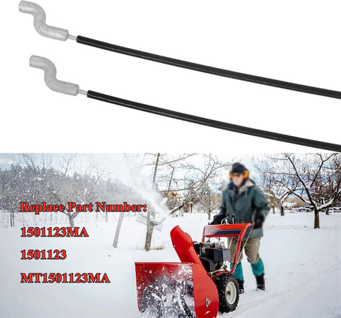 1501123MA Upper Drive Clutch Cable for Murray Craftsman Front Wheel Drive 2-Stage Snow Thrower Snowblower 1501123 MT1501123MA...