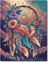 ARTMYRUI Paint by Number for Adults Canvas,DIY Dreamcatcher Paint by Number Kits on Canvas for Adults Beginner,Acrylic Oil Painting Number Kits fo...