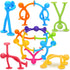 Suction Toys Sensory Fidget Toys for Kids: 21 Pack Creative Suction Sensory Toys Bath Toys for Toddlers Boys Girls - Fidget Travel Toys for Classr...