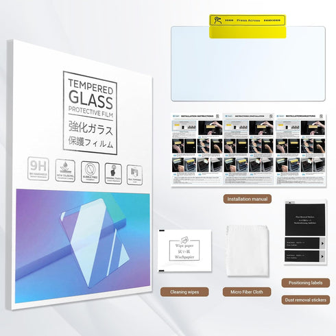 Yee Pin Screen Protector for Kia Forte 8' Touchscreen Display, 9H Tempered Glass, Compatible with 2019-2024 Forte Models...