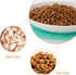 Dorakitten Ceramic Cat Food Plates for Wet Food, Wide Bowls to Stress Relief of Whisker Fatigue Cat Dishes, Shallow Bowls for Kittens and Small An...