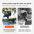 TELESIN Backpack Clip Mount 360 Swivel Ball Joint Shoulder Bag Belt Strap Mounts Accessories for GoPro 12 11 10 9 8 7 6 5 Insta 360 X3 Ace Pro DJI...