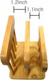 LENITH Wooden Dual Cutting Board Rack Chopping Board Organizer Stand Holder Kitchen...