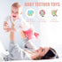 Silicone Teething Toys for Babies 0-6 Months, Teethers for Babies 6-12 Months, Thumb Baby Teether Toy, Sensory Toys for Babies, Baby Chew Toys...