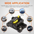 50 Amp Circuit Breaker with Manual Reset for Car Marine Trolling Motors Boat ATV Manual Power Protect for Audio System Fuse, 12V-48V DC (50A)...