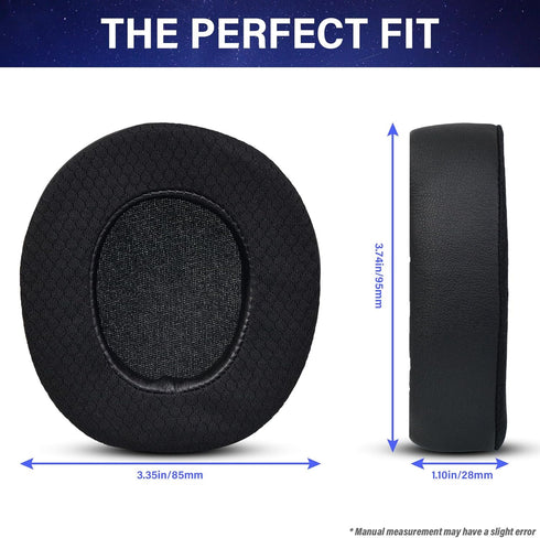 Replacement Ear Pads for Steelseries Arctis Nova Pro Wireless, Cooling-Gel Earpads Ear Cushions with Noise Isolation Foam, Improved Durability & T...