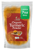 Jiva Organic Turmeric Powder 7 oz - Packaged in Resealable Bag, 100% Raw with Tumeric Powdered Organic, Turmeric Curcumin Powder, Origins from Ind...