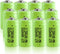 JINTION Rechargeable 2/3 AA Batteries NIMH Battery 1.2V 2/3 AA 650mah 12Pcs Button-Top Battery, 0.59 * 1.18 inch(They are not AA Size Batteries)...