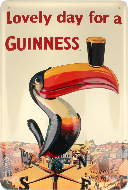 Guinness Toucan Weathervane Metal Sign...