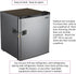 Refrigerator Door Lock Without Padlock - Black
