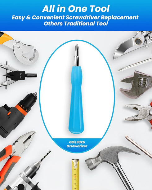 Doorbell Screwdriver Replacement, Doorbell Screwdriver Bit Set for Ring Video Doolbell, Battery Change, Doorbell 2 3 Pro and Elite Ring Doorbell S...