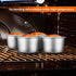 HOMSFOU 2 Inch Cake Pan Set of 4 Aluminum Alloy Round Cake Baking Pans Small Cake Pans for Cupcake Brownies Souffle Pie Muffins Cheesecake...