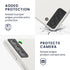 kwmobile Case Compatible with Samsung Galaxy S21 Case - TPU Silicone Phone Cover with Soft Finish - White Matte...