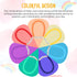 Sureio 7 Pcs Friendship Bracelets Beads Bracelets Stretchy Acrylic Clay Glow Bracelets for Best Friend Girls Women, Colorful...