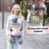Baby Carrier Newborn to Toddler, Cozy Baby Wrap Carrier(8-32lbs), Lightweight Baby Holder Wrap Carrier,Baby Sling Carrier,Soft Fabric, Pink...