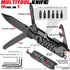 19 In 1 Multitool Pocket Knife - EDC, Outdoor, Camping Gear, Pocket Knife for Men, Brother, Uncle, Grandpa, Cool Gadgets Gifts Idea, Stocking Stuf...