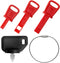 4Pcs Universal Snow Blower Key Set Compatible with Briggs and Stratton MTD Craftsman Tecumseh Troy-Bilt Toro Poulan Snowthrower...
