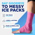 IceeNow - Ice Bandage Wrap Tape, Self Sticking Bandage Wrap, Instant Cold Compress Compression Tape Wrap, Athletic Muscle Tape, Athlete Tape for P...