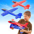 Boy Toys 2 Pack Airplane Launcher Toys, 2 Flight Modes Outdoor Throwing Foam Glider with Catapult Plane Gun Birthday Gift for 5+ Years Old Kid...