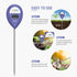 Soil Moisture Meter, Plant Water Meter for Indoor Outdoor Potted Plants,Soil Hygrometer Sensor for Gardening, Farming, Lawn Tool Kits for Plant Ca...