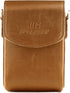 MegaGear Leather Camera Case with Strap Compatible with Canon PowerShot G7 X Mark III, G7 X Mark II, G7 X - MG768 Light Brown...