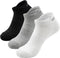 No Show Ankle Running Socks Men & Women Low Cut Hidden Athletic Cushioned Sports Tab Socks for Hiking Cycling Golf Gym Tennis Walking Workout 3 Pa...