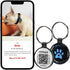 Joytale Leather Dog Collars for Small Dogs, Genuine Heavy Duty Dog Collar with QR ID Tag, Soft Metal Buckle Collars, Black, S...