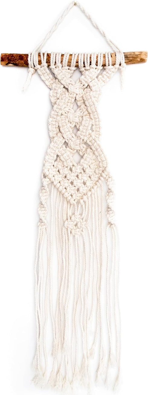 Solid Oak Small Format Macrame Kit-Celtic Braids...
