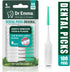 Original Dental Picks Mint Soft Rubberized Tooth Picks Easy to Use Brush Picks 100Ct/Pack, 2 Packs (200Ct)...