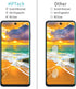 HPTech (2 Pack) Screen Protector Designed for Motorola Moto Edge (2021) / Moto Edge 5G UW Tempered Glass, 9H Hardness, Anti Scratch, Bubble Free, ...