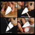 Portable Dolphin Shaped Imitation Wood Grain Draped Handle Pocket Knife 10 PACK Utility Knives 2.2Inch,Suitable for Unpacking, Fruit Cutting...