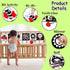 Black and White Baby Toys - High Contrast Baby Toys for Newborn Infant Montessori Sensory Toys 0-3 Months developmental toys Tummy Time Toys 6 7 8...