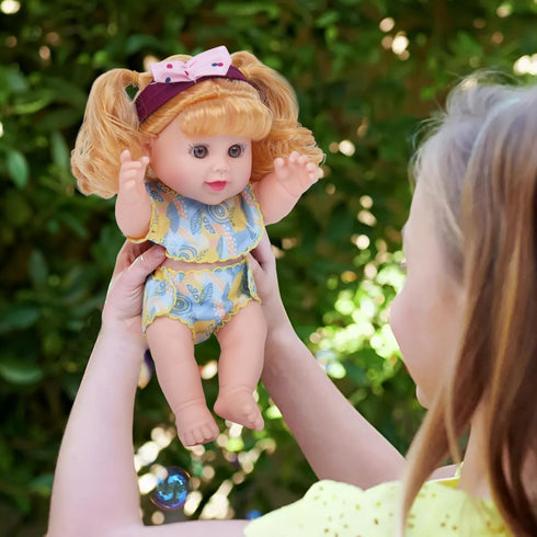 8 Pieces Doll Diapers and Bibs, Washable and Reusable Eco Doll Accessories, Fit 8 to 12 inches Baby Doll...