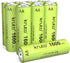 Kruta Ni-MH AA Rechargeable Batteries, Double A 1600mAh High Capacity 1.2V Pre-Charged for Garden Landscaping Outdoor Solar Lights, String Lights,...