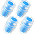 Enhon 4 Packs Bite Valve Replacement Sheath for Water Bladder, Compatible with Osprey Packs Hydraulics Reservoirs, Hydration Pack Bite Valve Silic...
