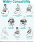 5V Swing Power Cord for Graco Simple Sway, DuoGlider, Glider LX/Elite/Premier/Petite LX, DuetSoothe, DuetConnect LX, Duet Sweetpeace, for Nova Bab...