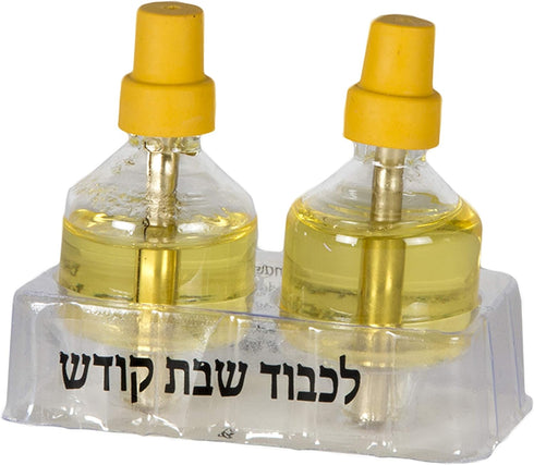 Shabbat Oil Candles - Large Ohr Lights Pre-Filled Oil Shabbos Candles - 20 Pack...