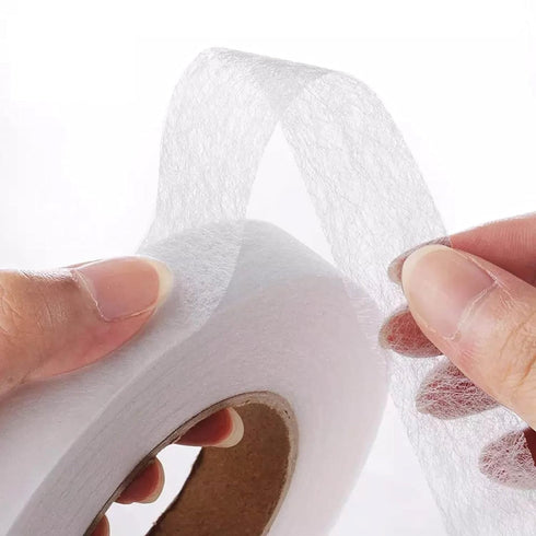 Hem Tape,2 Rolls No Need to Sew Hemming Tape-On Fabric Fusing Tape for Hemming Clothes Jeans Dresses Pants, 140 YardsHemmingTape for Pants (Black ...