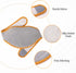 USB Neck Heating Pad for Car Travel Heated Neck Wraps Pain Relief Warm Hot Compress Electric Neck Heat Pad for Soreness Stiffness Cervical Spondyl...